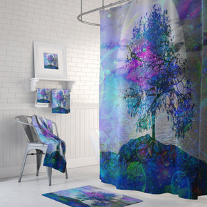 Seaside Sunset Shower Curtain