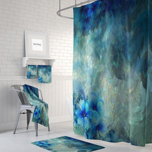 Peacock Essence Shower Curtain