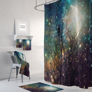 Full Moon Shower Curtain