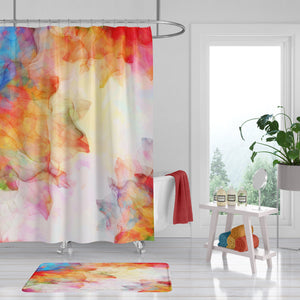 Shower Curtain, Home Decor, BohoShower Curtains,  Bath Mat, Bath Towels, Bathroom Sets "Summer Breeze"