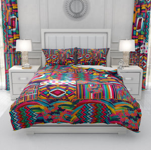 Folk N Funky  Duvet Cover