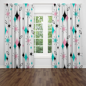 Mid Century Modern Window Curtains