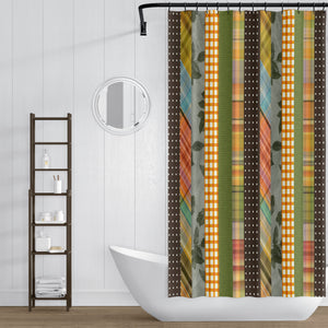 Boho Chic Shower Curtain ,Gypsy Autumn Bathroom Decor, Bath Mat, Bath Towel Optional