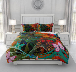 Folk N Funky  Duvet Cover