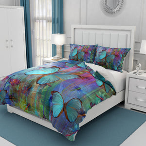 Folk N Funky  Butterfly Duvet Cover