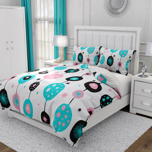 Folk N Funky  Duvet Cover MCM Purple