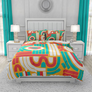 Folk N Funky  Duvet Cover