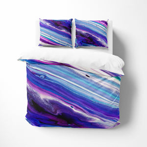 Duvet Cover – Modern Microfiber Bedding – Custom Printed Bedroom Decor
