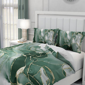 Duvet Cover – Modern Microfiber Bedding – Custom Printed Bedroom Decor
