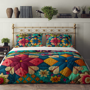 Folk N Funky  Duvet Cover