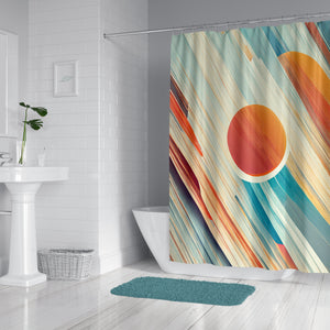 Boho Sunrise Shower Curtain