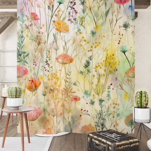 Meadow Wildflowers Shower Curtain