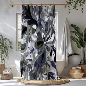 Natural Whimsy Shower Curtain And Bath Mat